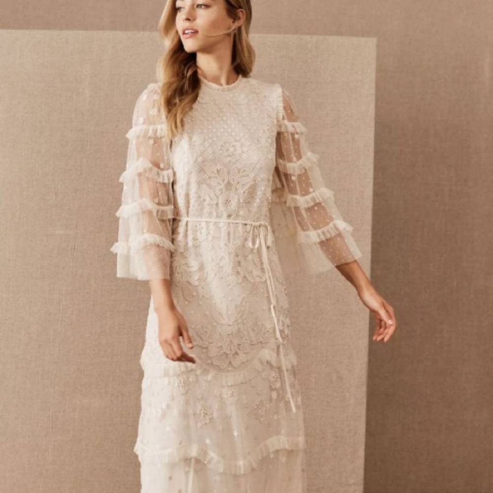 Needle & Thread Patchwork Lace Wedding Gown- 2